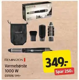 Jula Varmebørste 1000 W tilbud