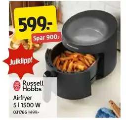 Jula Airfryer 5 l 1500 W tilbud