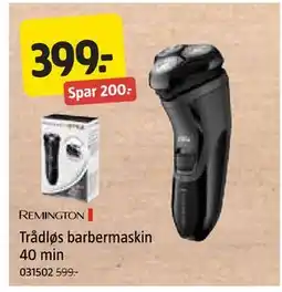 Jula Trådløs barbermaskin 40 min tilbud