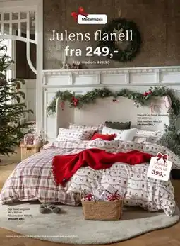 Kid Interiør Julens flanell, Medlemspris tilbud