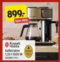 Jula Kaffetrakter 1,25 l 1500 W tilbud