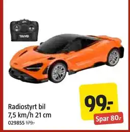 Jula Radiostyrt bil 7,5 km/h 21 cm tilbud