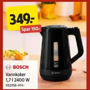 Vannkoker 1,7 l 2400 W