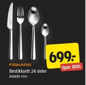 Bestikksett 24 deler