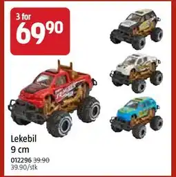 Jula Lekebil 9 cm tilbud