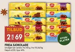 Coop Mega FREIA SJOKOLADE tilbud