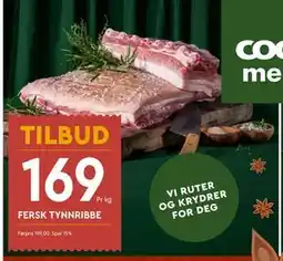 Coop Mega FERSK TYNNRIBBE tilbud