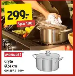 Jula Gryte Ø24 cm tilbud