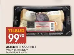 Coop Mega OSTEBRETT GOURMET tilbud
