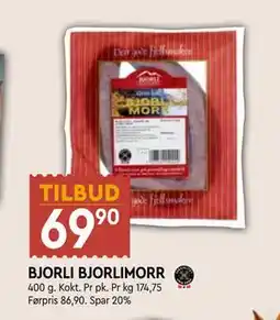Coop Mega BJORLI BJORLIMORR tilbud