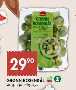 Coop Mega GRØNN ROSENKÅL tilbud