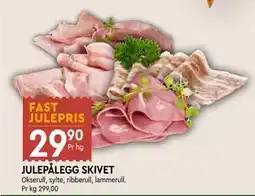 Coop Mega JULEPÅLEGG SKIVET tilbud