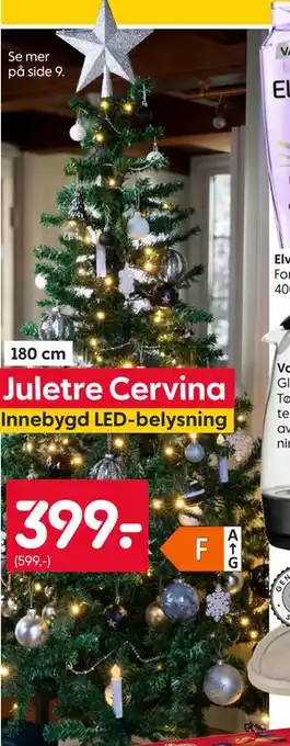 Juletre Cervina