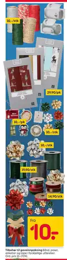 Rusta Tilbehør til gaveinnpakning tilbud