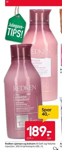 Rusta Redken sjampo og balsam tilbud