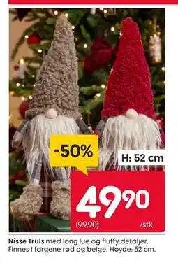 Rusta Nisse Truls tilbud