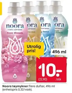 Rusta Noora tøymykner tilbud