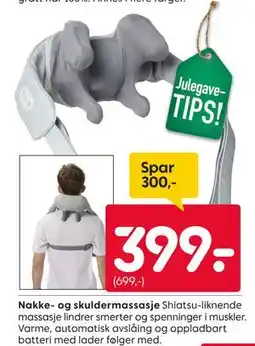 Rusta Nakke- og skuldermassasje tilbud