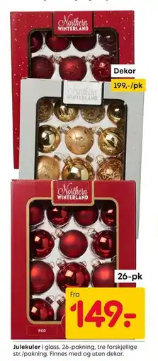 Rusta Julekuler tilbud