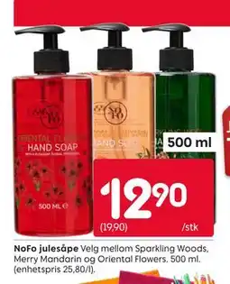 Rusta NoFo julesåpe tilbud