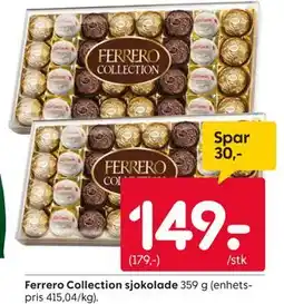 Rusta Ferrero Collection sjokolade tilbud