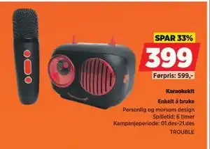 POWER Karaokekit tilbud