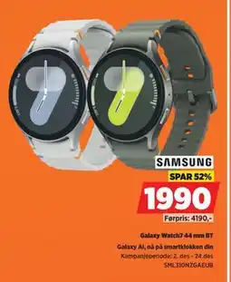 POWER Galaxy Watch7 44 mm BT tilbud