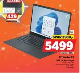 POWER 14 bærbar PC tilbud