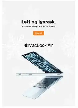 POWER MacBook Air 13 M4 tilbud