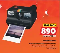 POWER Øyeblikkskamera tilbud