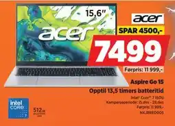 POWER Aspire Go 15 tilbud