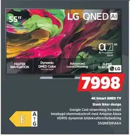POWER 4K Smart QNED TV tilbud