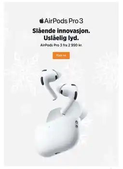 POWER AirPods Pro 3 tilbud