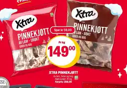 Coop Extra Xtra pinnekjøtt tilbud