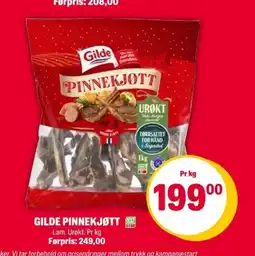 Coop Extra Gilde pinnekjøtt tilbud