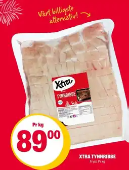 Coop Extra Xtra tynnribbe tilbud