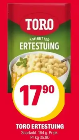 Coop Extra Toro ertestuing tilbud