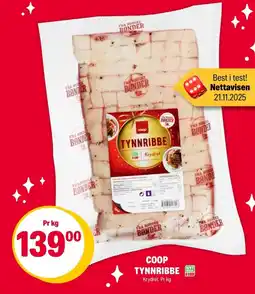 Coop Extra Coop tynnribbe tilbud