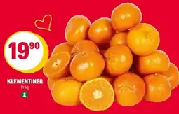 Coop Extra Klementiner tilbud