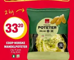 Coop Extra Coop norske mandelpoteter tilbud