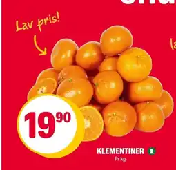 Coop Extra Klementiner tilbud
