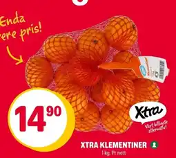 Coop Extra Xtra klementiner tilbud