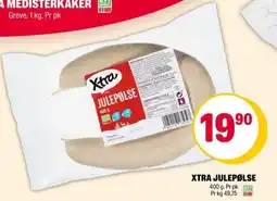 Coop Extra Xtra julepølse tilbud