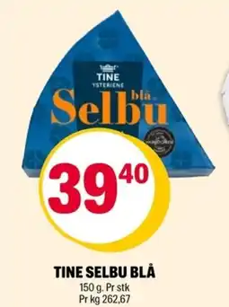 Coop Extra Tine selbu blå tilbud