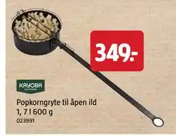 Jula Popkorngryte til åpen ild 1, 7 l 600 g tilbud
