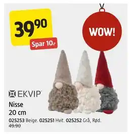 Jula Nisse 20 cm tilbud