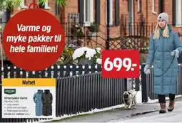 Jula Vinterjakke dame tilbud