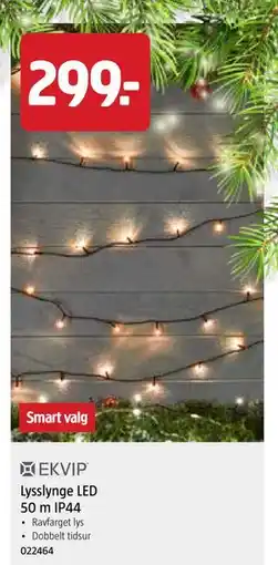 Jula Lysslynge LED 50 m IP44 tilbud
