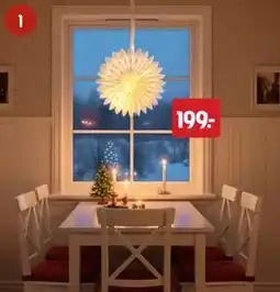 Jula Adventsstjerne Ø50 cm tilbud