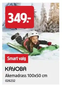 Jula Akemadrass 100x50 cm tilbud